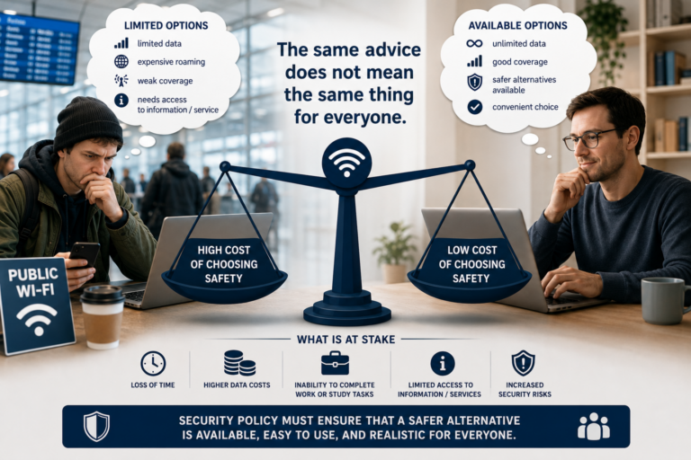 Is Public Wi-Fi Always Irresponsible? Sometimes It Is the Only Way to Get Online